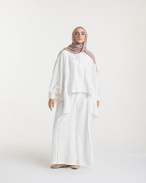 Embroidered Chemise OffWhite C219