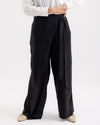 Wrap Pants Black C179