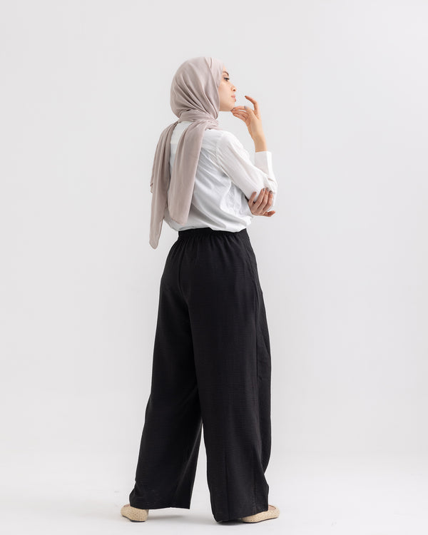 Wrap Pants Black C179