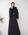 Cape Abaya With Front Belt C73