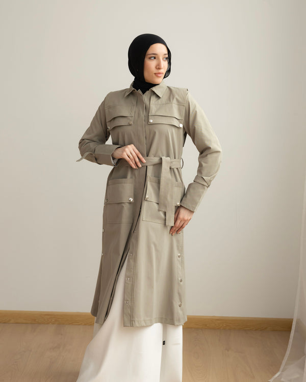 Gabardine Jacket Pistachio C508