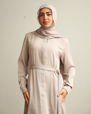 The A-line Dress Beige C860