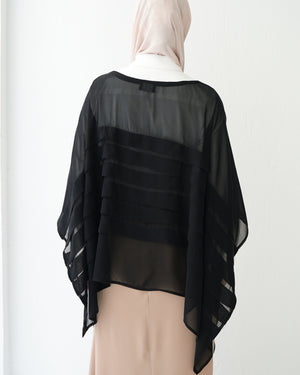 Free Size Cape Black C248