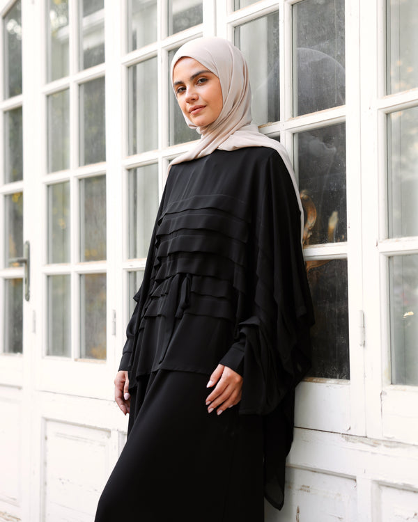 Free Size Cape Black C248