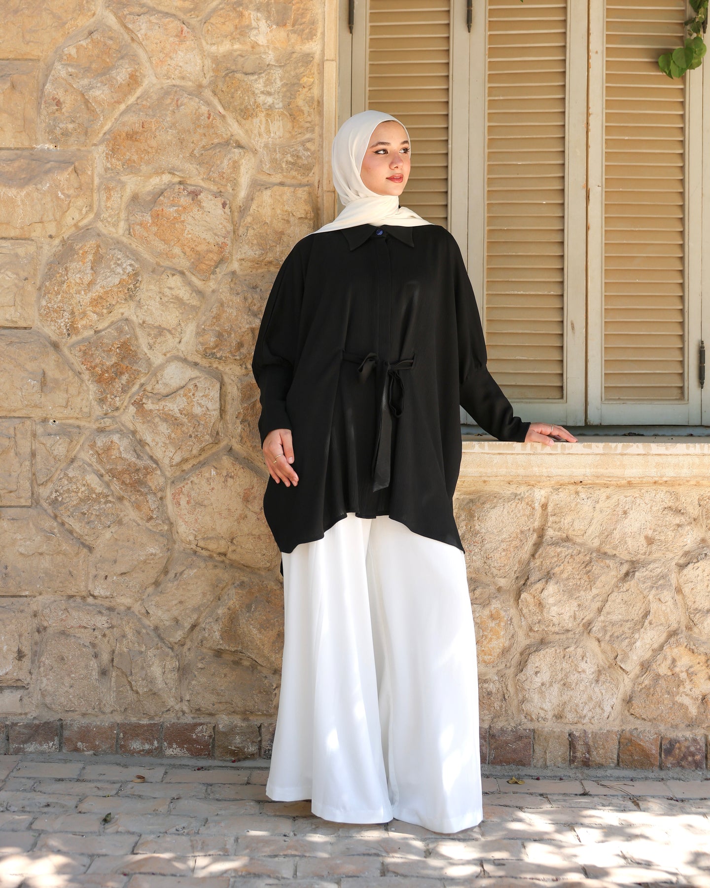 Free Size Blouse Black C2233