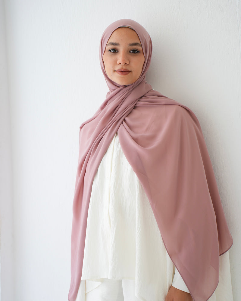 Soft Cotton Chiffon Scarf Cashmere