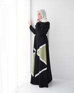 Silk Abaya Mint C90