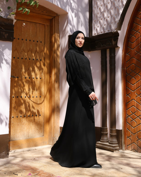 Pearl Cape Abaya C28