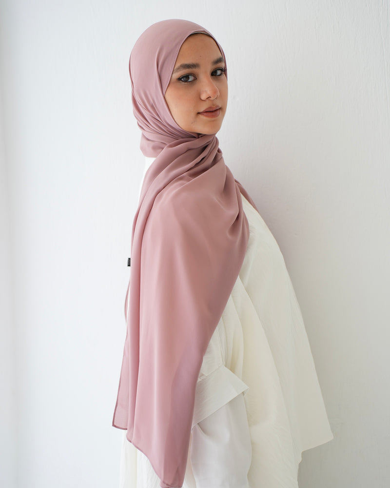 Soft Cotton Chiffon Scarf Cashmere