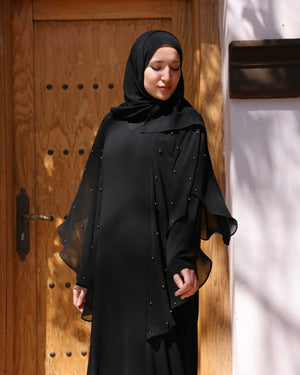 Pearl Cape Abaya C28