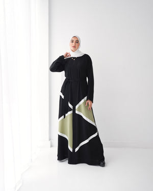Silk Abaya Mint C90