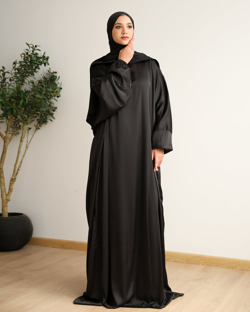 The Black Satin Sakinah Prayer Set C511