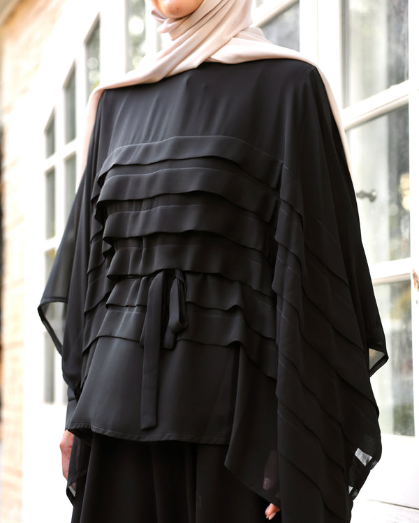 Free Size Cape Black C248