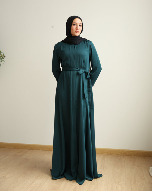 The A-line Dress Teal C860
