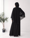 Cape Abaya With Front Belt C73