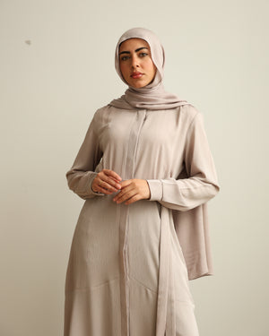 The A-line Dress Beige C860