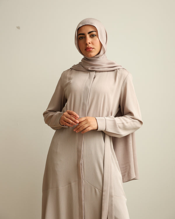 The A-line Dress Beige C860