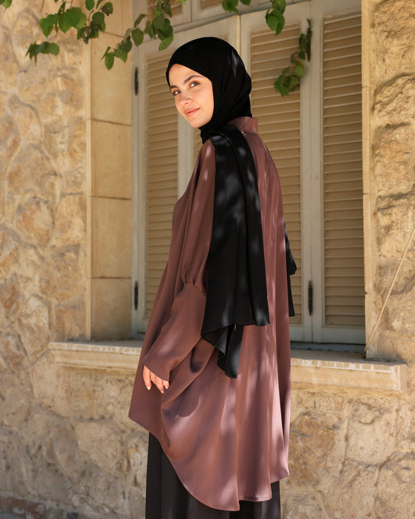 Free Size Blouse Brown C2233