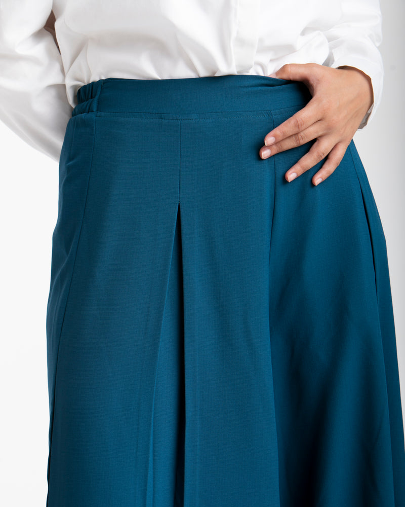 Wide Leg Pants Teal C1702