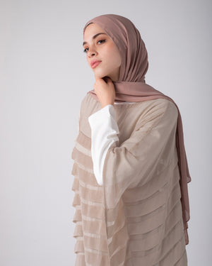 Free Size Pleated Cape Cafe C185