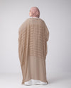 Free Size Pleated Cape Cafe C185