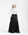 Maxi Silk Skirt Black C1711