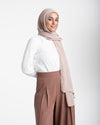Wide Leg Pants Brown C1702