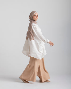 Embroidered Chemise OffWhite C219