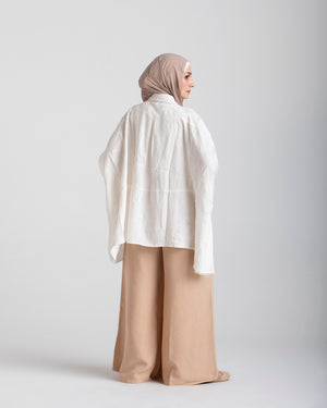 Embroidered Chemise OffWhite C219