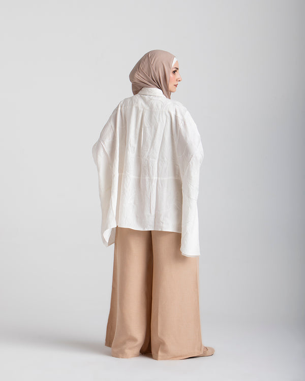Embroidered Chemise OffWhite C219