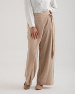 Wrap Pants Beige C179