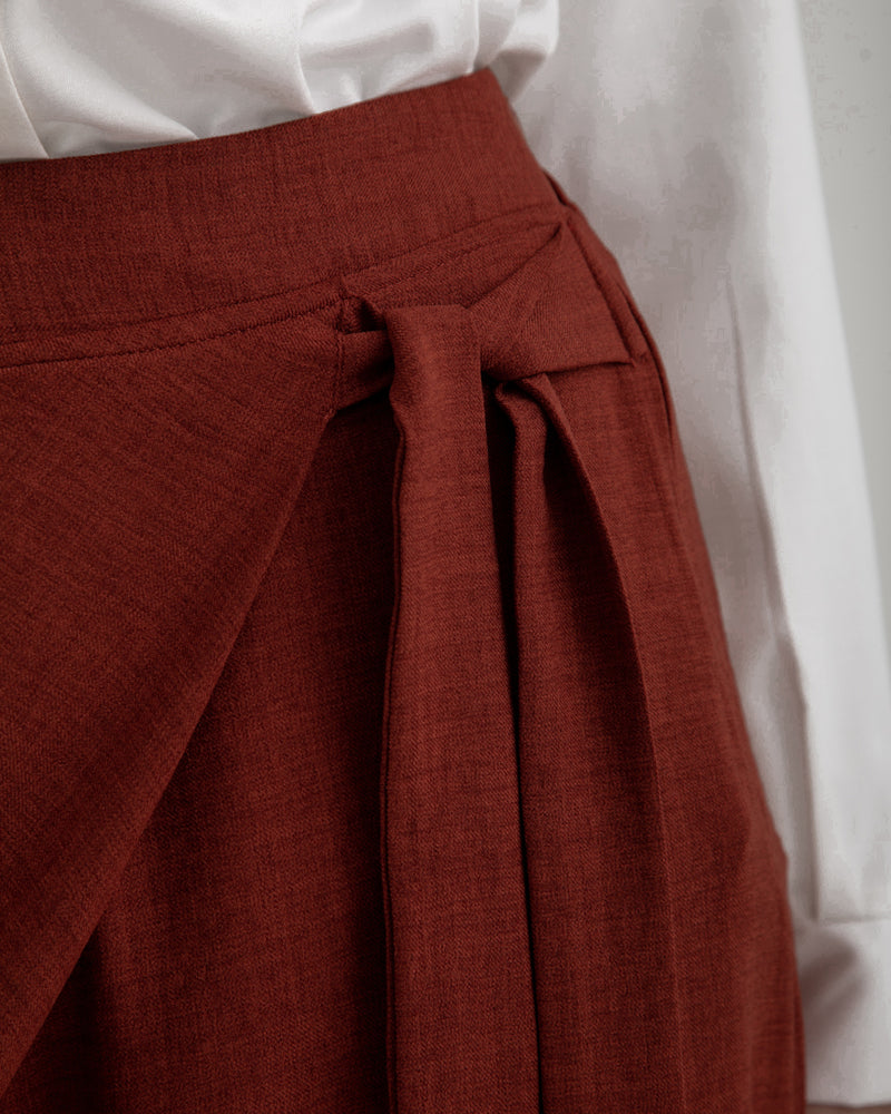 Wrap Pants Rust C179