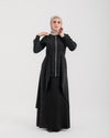 High-Low Zippered Tunic C177