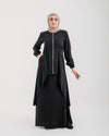 High-Low Zippered Tunic C177