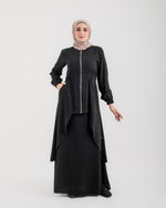High-Low Zippered Tunic C177