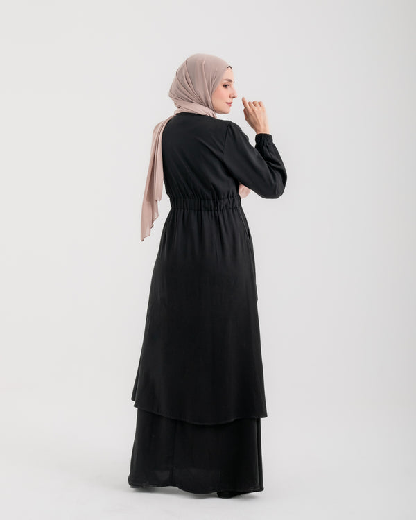 High-Low Zippered Tunic C177