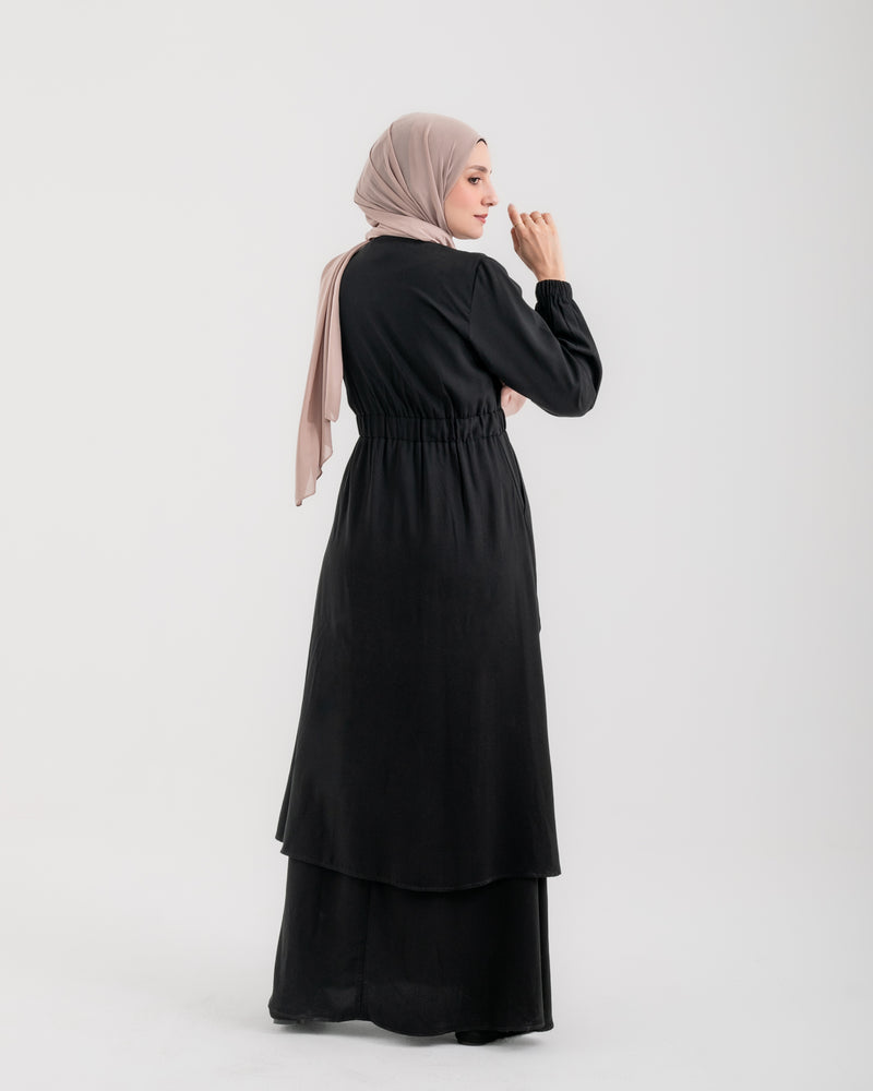 High-Low Zippered Tunic C177