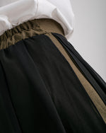 Linen Chiffon Wide Leg Pants Olive C199