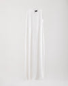 Sleeveless Pleated Dress Offwhite C202