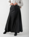 Leather Maxi Skirt Black C203