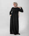 Basic Pocket Abaya C216