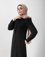 Basic Pocket Abaya C216