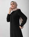 Basic Pocket Abaya C216
