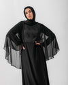Chiffon Cape Abaya C212