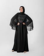 Chiffon Cape Abaya C212