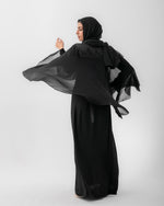 Chiffon Cape Abaya C212