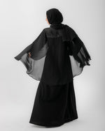 Chiffon Cape Abaya C212