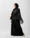 Chiffon Cape Abaya C212