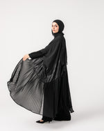 Free Size Pleated Cape Black C215