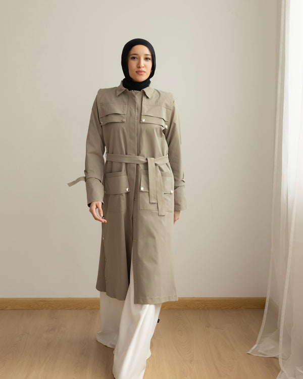 Gabardine Jacket Pistachio C508